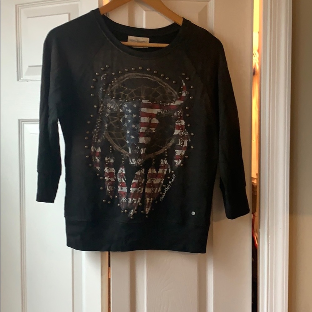 Ralph Lauren sweatshirt material top